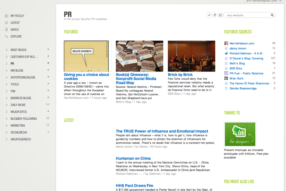 AHFeedly AHFeedly